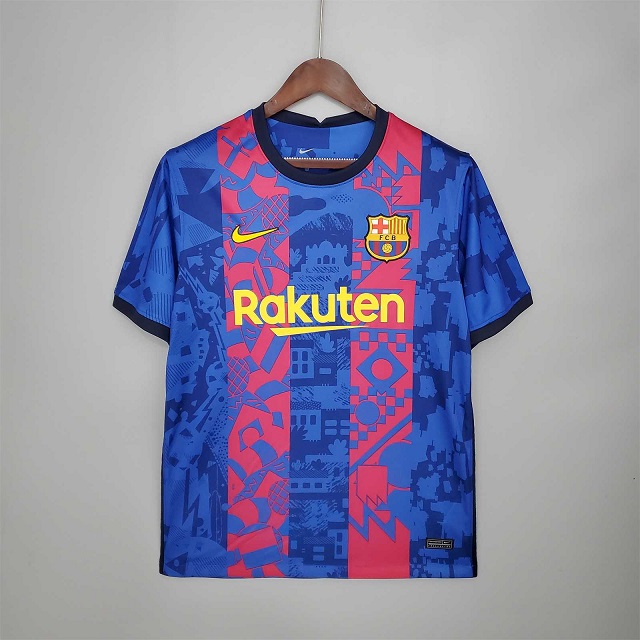AAA Quality Barcelona 21/22 Third UCL Soccer Jersey